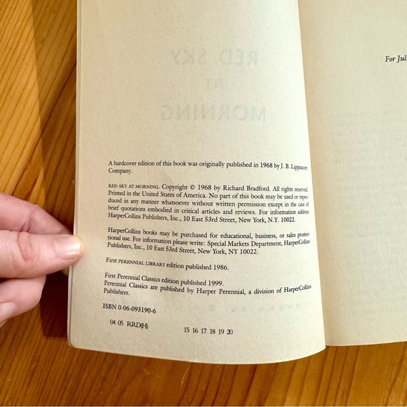 Red Sky At Morning by Richard Bradford paperback book 1999 vintage - Picture 4 of 6